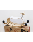 Flip Blanc - 3 en 1 Bascule, chariot et porteur - wishbone - mylowonders